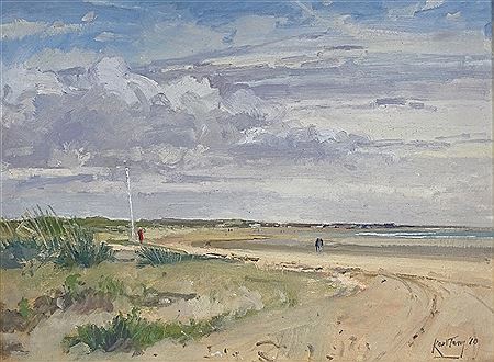 Winter beach Camber