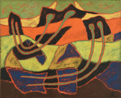 Sample artwork by Nashar (1928 - 1994), known for painting - View similar artists and auction records