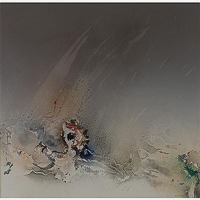 Sample artwork by Kiang How Thang (Born 1946), known for painting - View similar artists and auction records