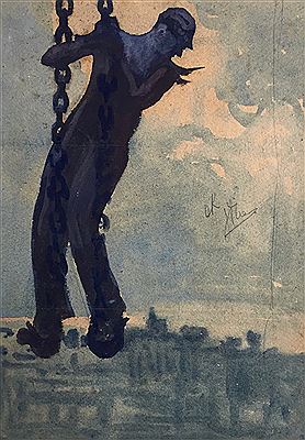 “Scannell had trained the donkey man to a plunging speed”