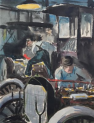 Winter Online Only Auction - Featuring Original Illustration Art by Gerrit Beneker