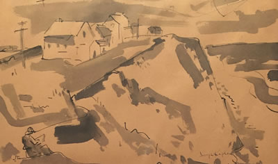 Artist Sketching