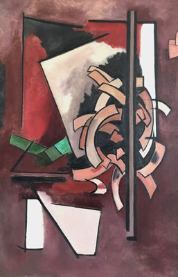Abstraction by Angele E Myrer - Auction record, sale price, and art valuation. Compare with similar artists and explore comparable artworks.