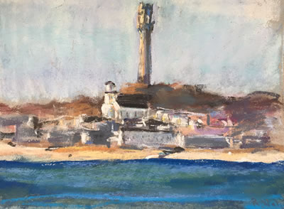 "Provincetown Harbor with Monument, c. 2002"