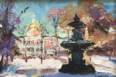 State House & Fountain