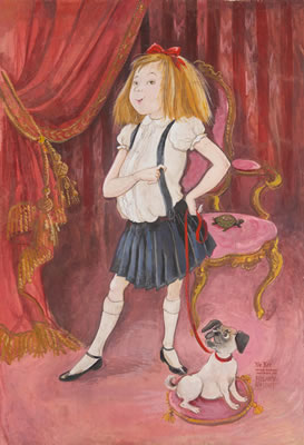 ORIGINAL Plaza Hotel portrait of ELOISE