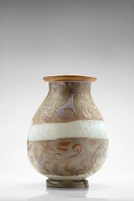 Unique Large Magma con Decorazioni Vase