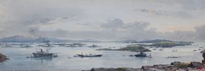 The Great Surrender, "Scapa", Decr 1918 by Frank Watson Wood - Auction record, sale price, and art valuation. Compare with similar artists and explore comparable artworks.