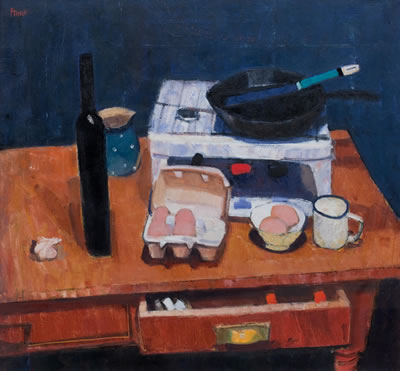 Sample artwork by Archie Forrest (Born 1950), known for painting and sculpture - View similar artists and auction records