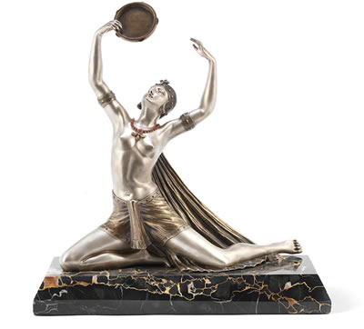 Tambourine dancer