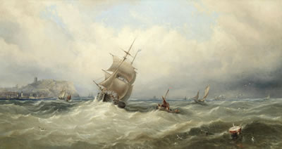 Sample artwork by Joseph Newington Carter (1835 - 1871), known for painting - View similar artists and auction records