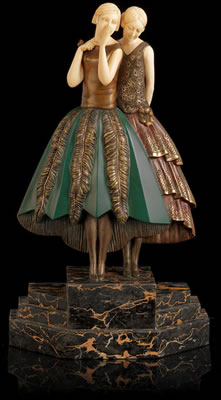 Sample artwork by Lucille Sevin (20th century), known for sculpture - View similar artists and auction records