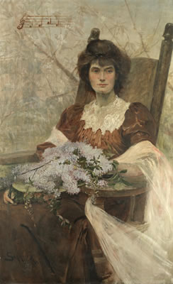 Portrait of Ella King-Hall