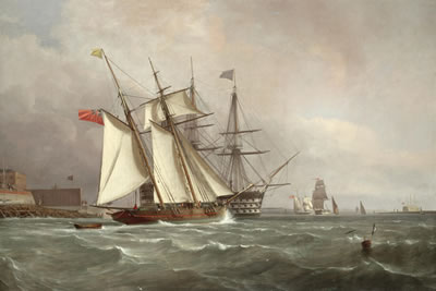 Sample artwork by Sir Oswald Walter Brierly (1817 - 1894), known for painting - View similar artists and auction records