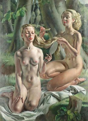 'The Toilet' by Bernard Fleetwood-Walker - Auction record, sale price, and art valuation. Compare with similar artists and explore comparable artworks.