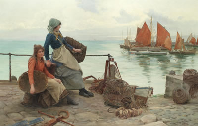 Awaiting their return