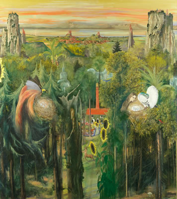 Sample artwork by George Jardine (1920 - 2003), known for surrealist painting - View similar artists and auction records