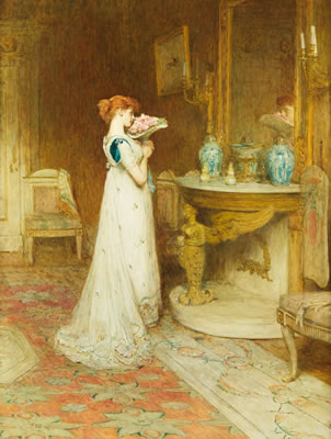 Reflections by William Quiller Orchardson - Auction record, sale price, and art valuation. Compare with similar artists and explore comparable artworks.