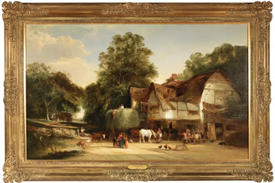 An Inn in the Forest, 1841