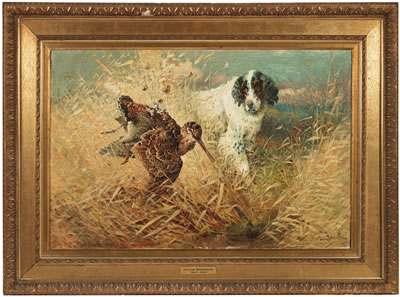 Flushing a woodcock