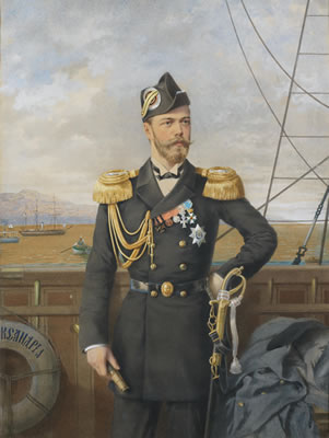 Portrait of Nicholas II by Stepan Fedorovich Alexandrovsky - Auction record, sale price, and art valuation. Compare with similar artists and explore comparable artworks.