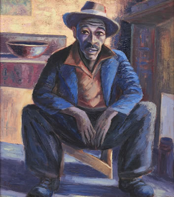 Portrait of a man (Lentswana)