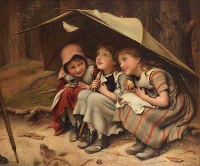 Three little kittens