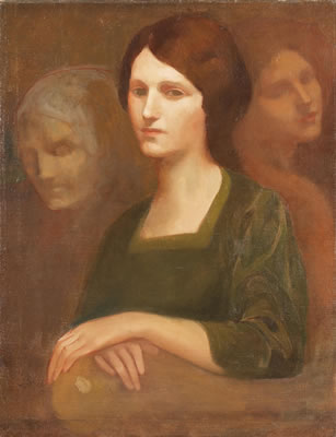 Portrait of Charlotte Teller (The Essence of her Body)