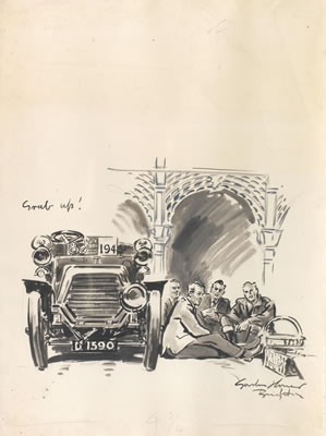 'London to Brighton Run 1955 - Grub Up!'