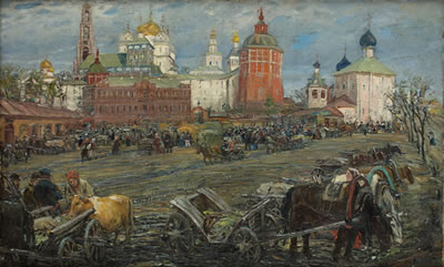 A view of the Holy Trinity-St. Sergius Lavra