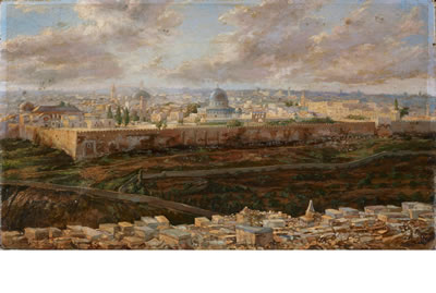View of Jerusalem by Vassily Ivanovich Navozov - Auction record, sale price, and art valuation. Compare with similar artists and explore comparable artworks.