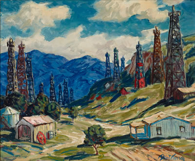 Oil Derricks, Southern California