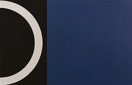 Sample artwork by Andre Goffin (1930 - 2018), known for geometric bold solid color painting, abstract expression - View similar artists and auction records