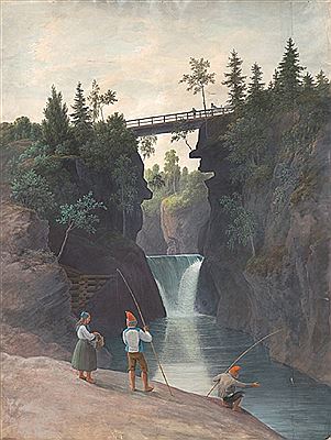 Tromsbrua ved Losna, Gudbrandsdal" by Johannes (Johan) Flintoe - Auction record, sale price, and art valuation. Compare with similar artists and explore comparable artworks.