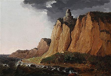 Three people by a boat near a cliff, presumably Møns Klint. by Hans Georg Harder - Auction record, sale price, and art valuation. Compare with similar artists and explore comparable artworks.