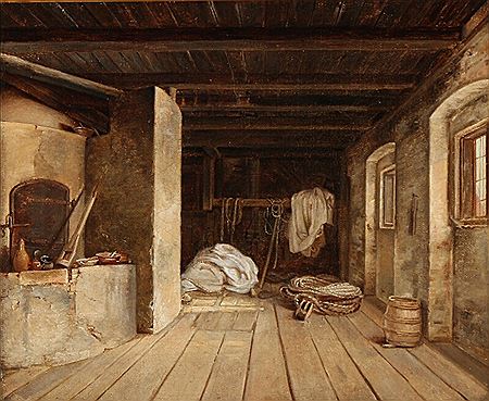 Interior from a bakery. by Hans Küchler - Auction record, sale price, and art valuation. Compare with similar artists and explore comparable artworks.