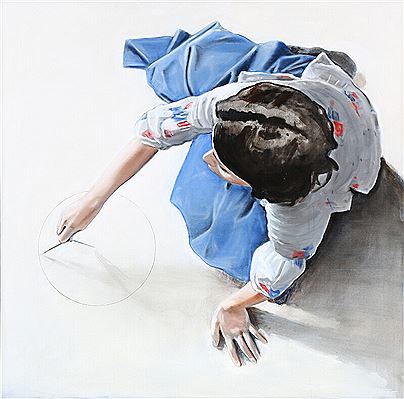 Sample artwork by Martin Fasting, known for painting - View similar artists and auction records