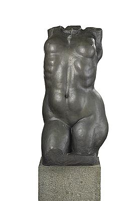 Sample artwork by Svend Wiig Hansen (1922 - 1997), known for single and group figure sculpture, church and theatre decoration - View similar artists and auction records