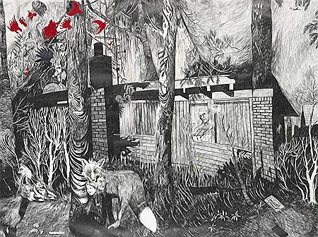 Sample artwork by Morten Schelde (Born 1972), known for painting - View similar artists and auction records