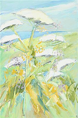 Landscape with hogweed. by Bendt Schneevoigt - Auction record, sale price, and art valuation. Compare with similar artists and explore comparable artworks.