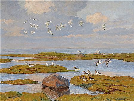 Sample artwork by Victor Johansen (Born 1888), known for painting - View similar artists and auction records