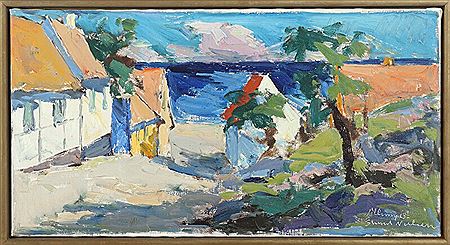 Sceneries from Bornholm, Sandvig, Allinge and Gudhjem. (3)