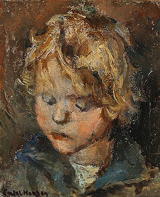 Two child portraits of “Lise" and "Hans”. (2) by Emiel Hansen - Auction record, sale price, and art valuation. Compare with similar artists and explore comparable artworks.