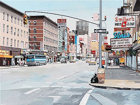 Street view from New York.