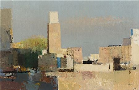 Town scenery from Tunis
