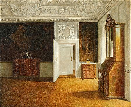 Interior from Clausholm.