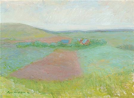 "Landskab ved vandet, tidlig morgen juli". by Poul Sorensen - Auction record, sale price, and art valuation. Compare with similar artists and explore comparable artworks.