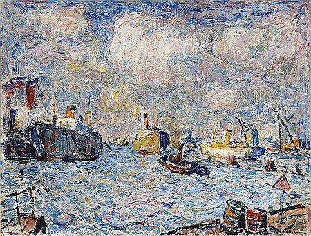 Sample artwork by Reinhardt Heinemann (1895 - 1967), known for painting and graphic art - View similar artists and auction records
