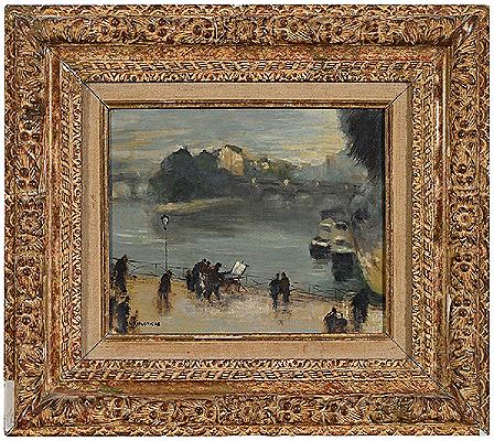 Artist by the Seine