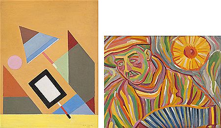 Abstract landscape, 1922 by Felix De Boeck - Auction record, sale price, and art valuation. Compare with similar artists and explore comparable artworks.